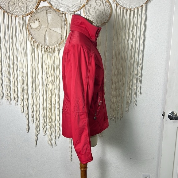 NILS Red Snowboarding Ski Winter Jacket Size 6 - Picture 2 of 16